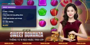 Nổ hũ Sweet Bonanza Winvn với bảng tóm tắt lưới cuộn, cách thắng, vòng quay miễn phí, bom nhân và RTP